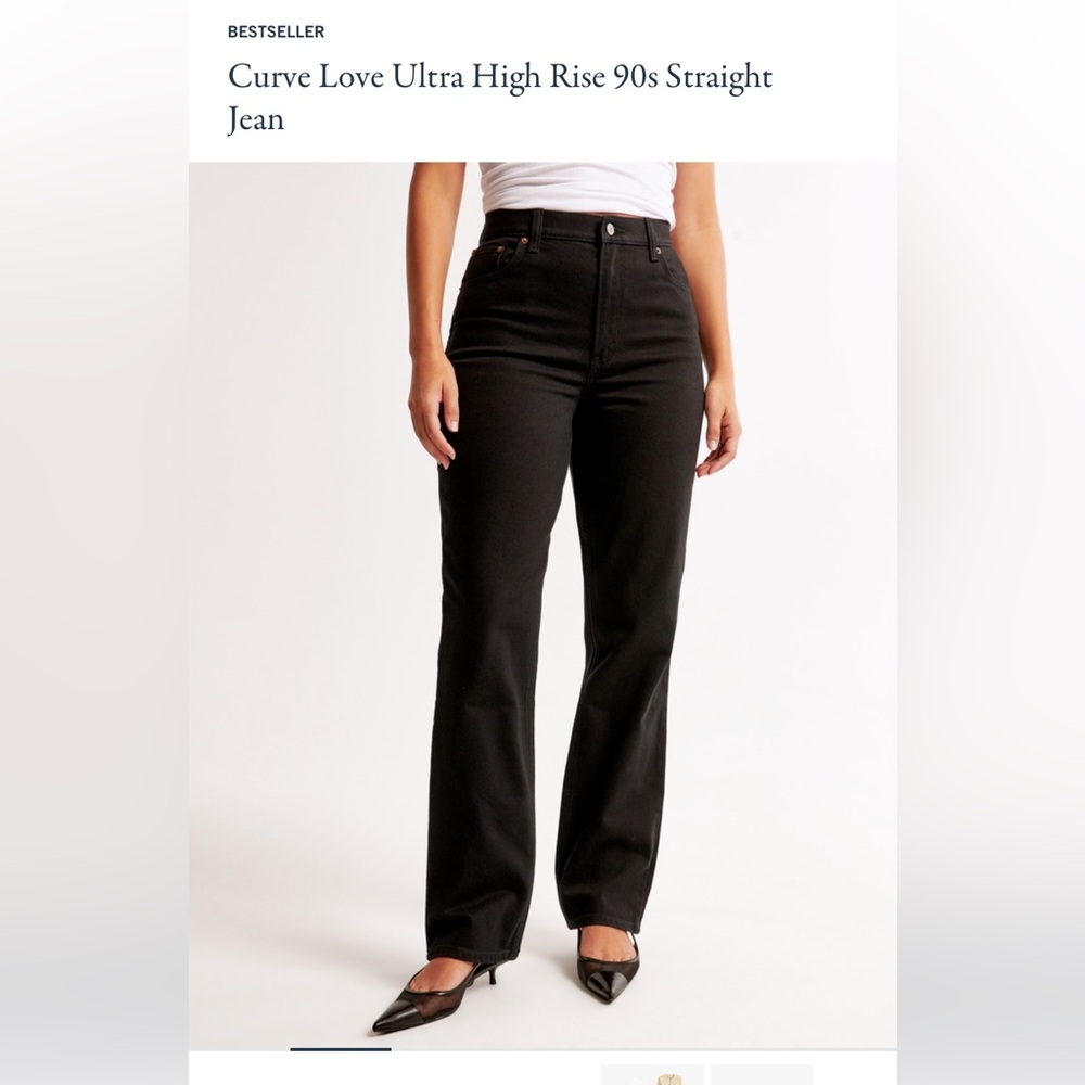 Abercrombie Curve Love 90’s fit Jeans